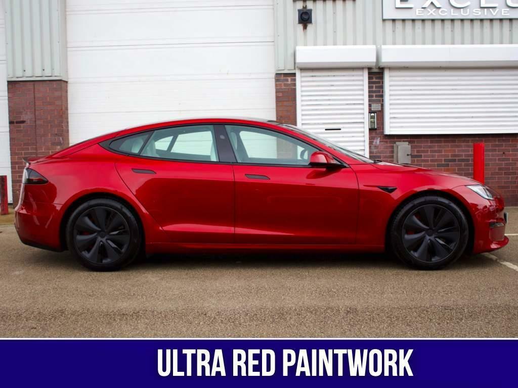Tesla Model S Tri Motor Plaid 4Wde Red #2