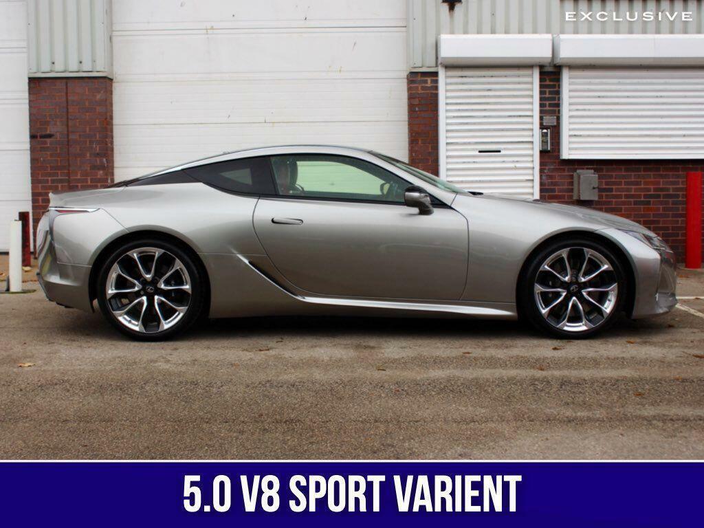 Lexus LC 5.0 500 V8 Sport Euro 6 Silver #3