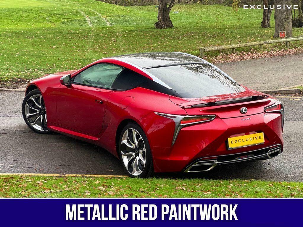 Lexus LC 5.0 500 V8 Sport Plus Coupe Red #5