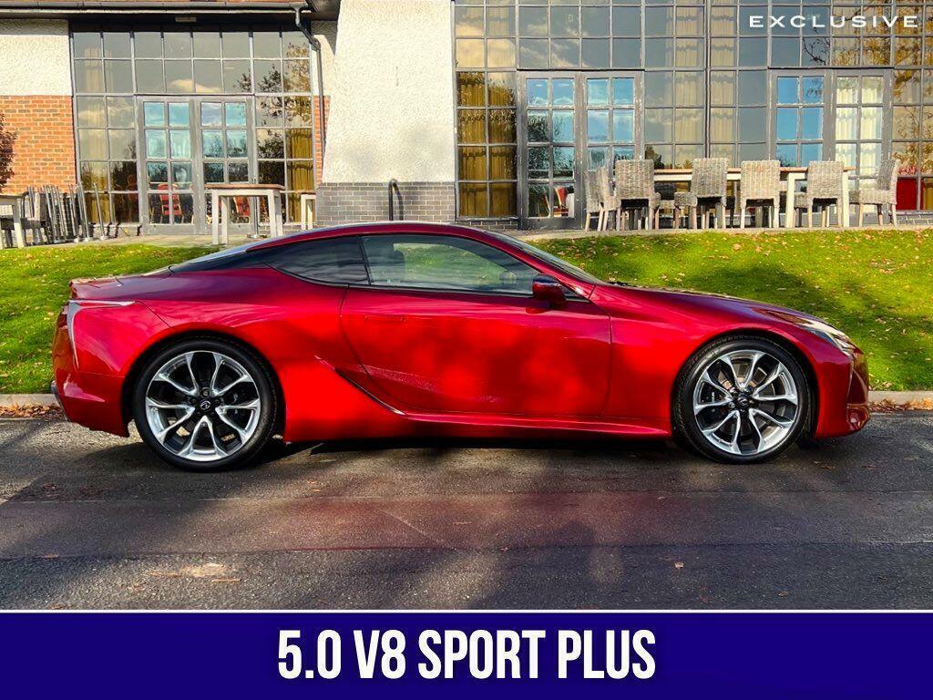 Lexus LC 5.0 500 V8 Sport Plus Coupe Red #2