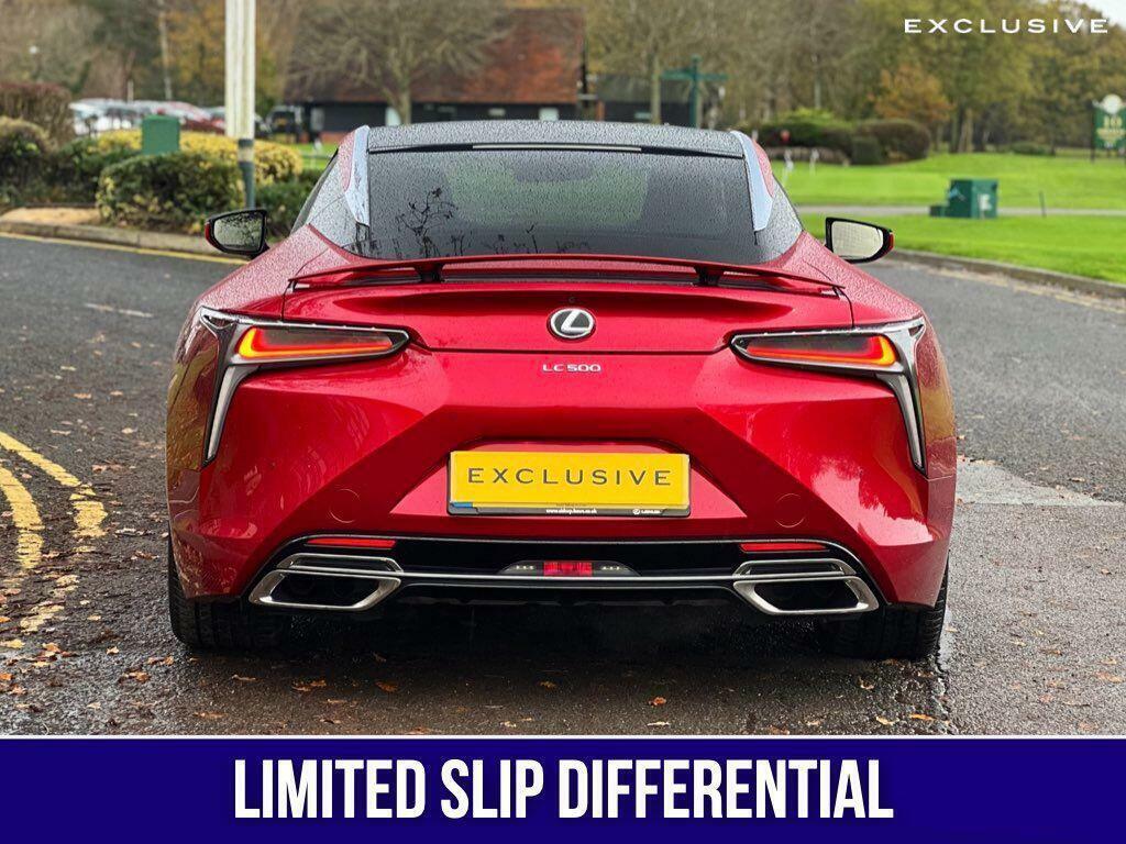 Lexus LC 5.0 500 V8 Sport Plus Coupe Red #4