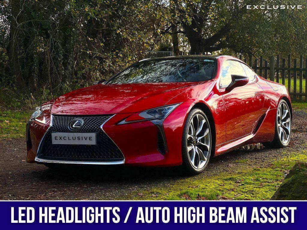 Lexus LC 5.0 500 V8 Sport Plus Coupe Red #3