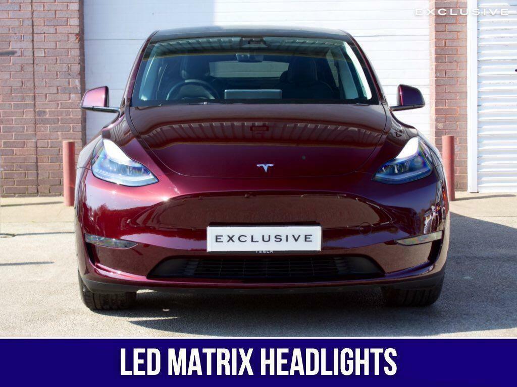 Tesla Model Y Long Range Rwd GJ25EWM Red #3