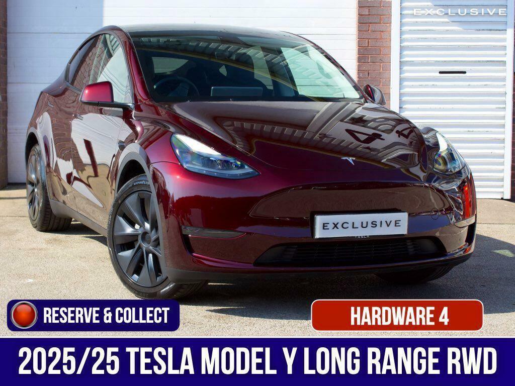 Tesla Model Y Long Range Rwd Red