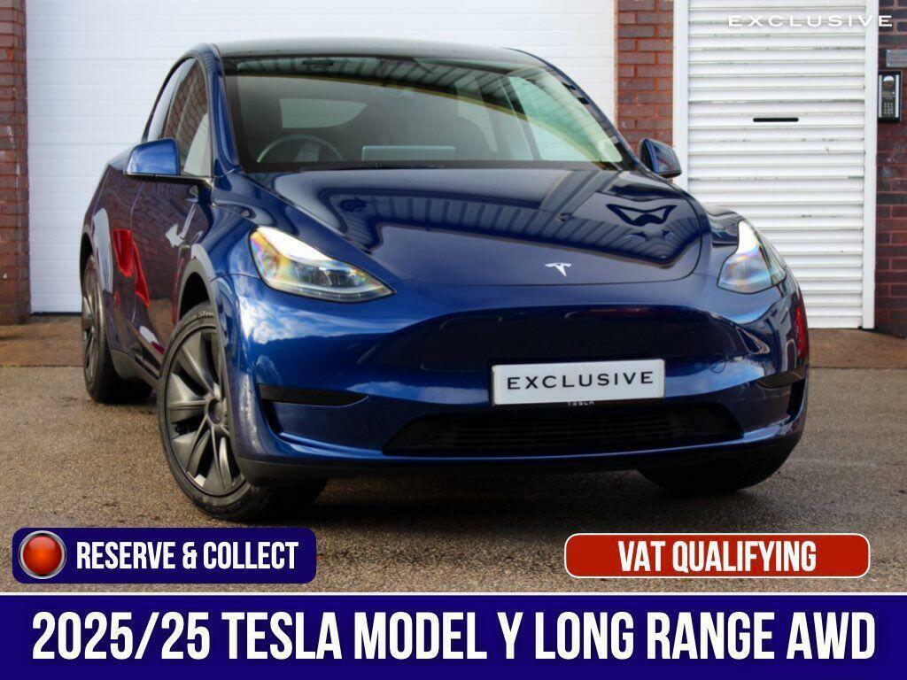 Tesla Model Y Dual Motor Long Range 4Wde Blue