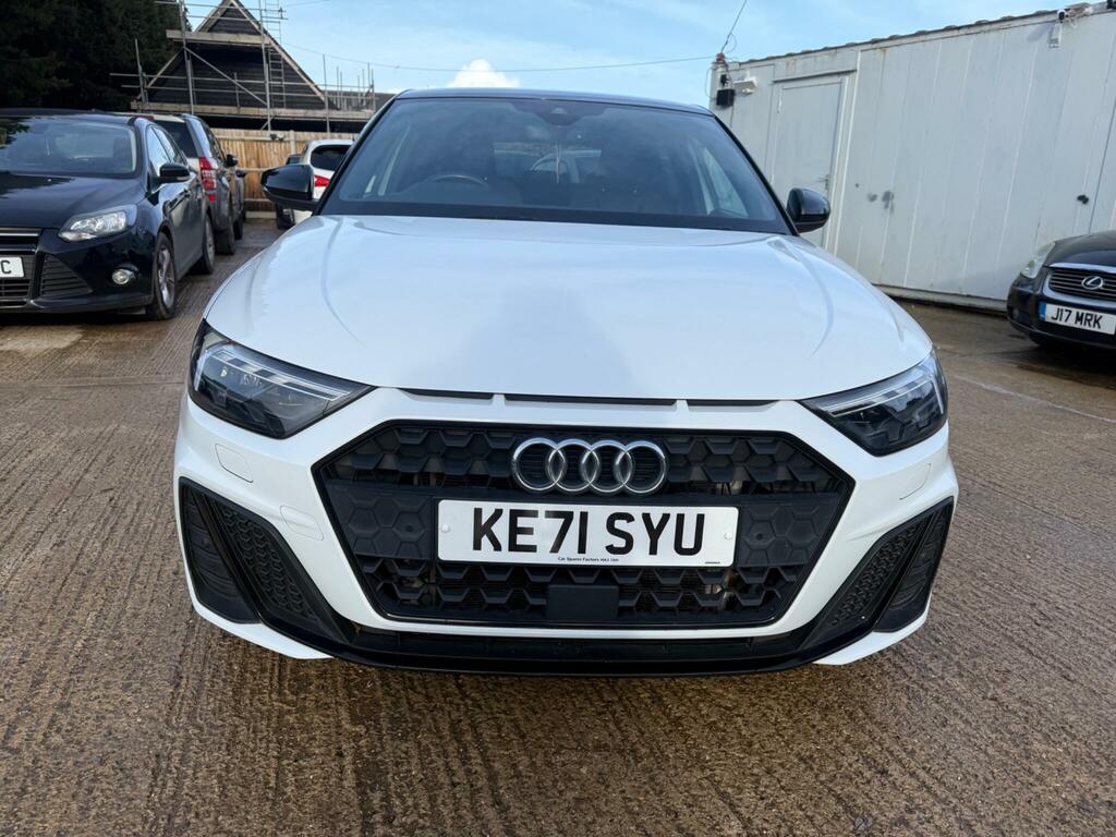 Audi A1 1.0 Tfsi 30 Black Edition Sportback S Tronic Euro KE71SYU White #2