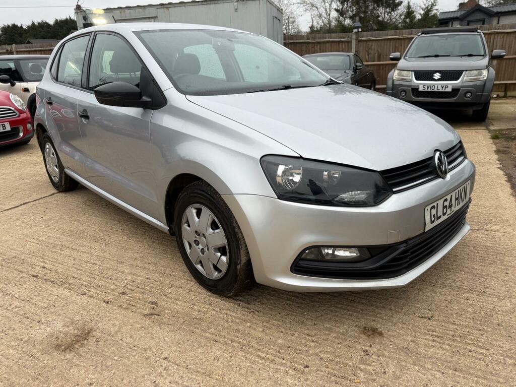 Volkswagen Polo 1.0 Bluemotion Tech S Euro 6 Ss Ac Silver