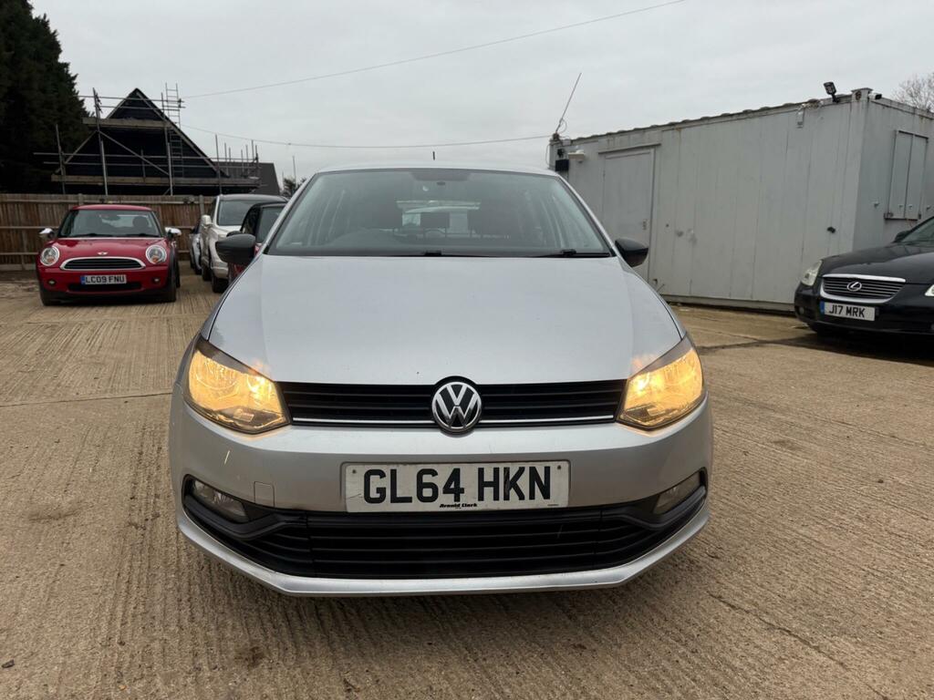 Volkswagen Polo 1.0 Bluemotion Tech S Euro 6 Ss Ac GL64HKN Silver #3