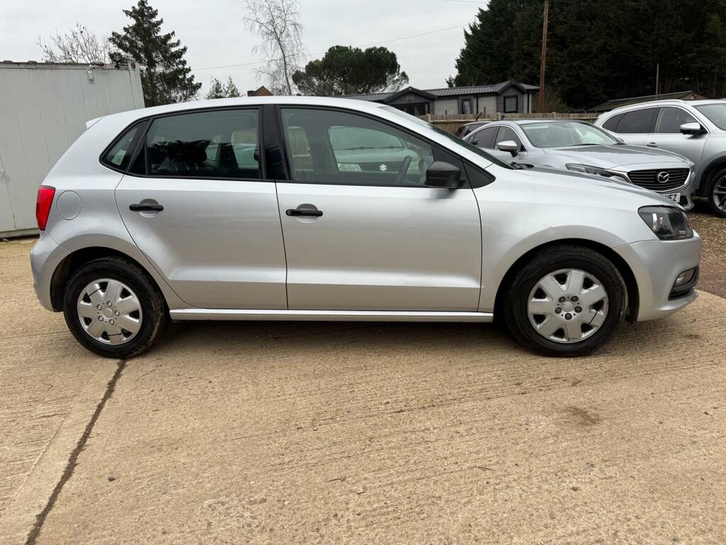 Volkswagen Polo 1.0 Bluemotion Tech S Euro 6 Ss Ac GL64HKN Silver #5