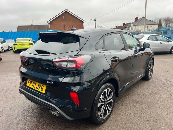 Ford Puma 1.0T Ecoboost Mhev St-line Euro 6 Ss FP70JXG Black #3