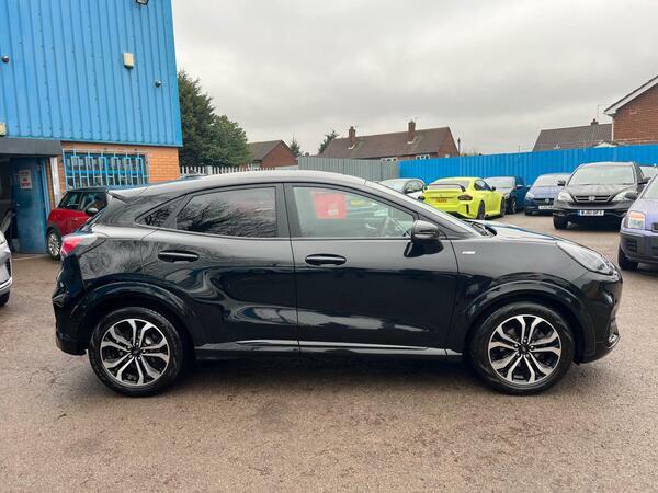 Ford Puma 1.0T Ecoboost Mhev St-line Euro 6 Ss FP70JXG Black #2