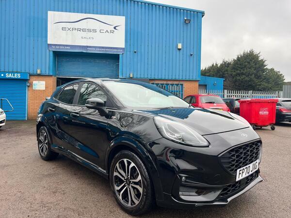 Ford Puma 1.0T Ecoboost Mhev St-line Euro 6 Ss Black
