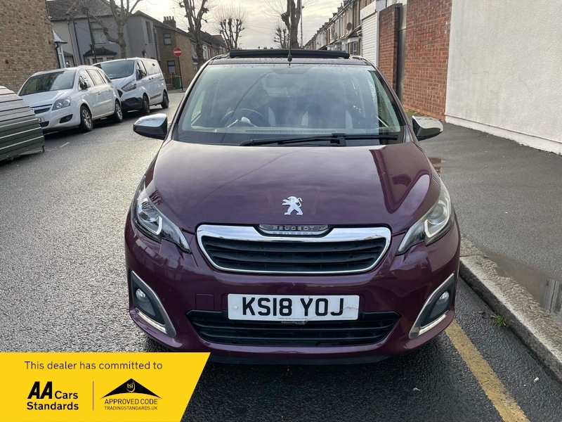 Peugeot 108 1.2 Puretech Allure Top KS18YOJ Purple #3