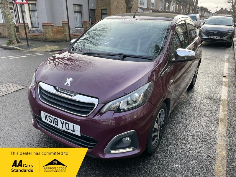 Peugeot 108 1.2 Puretech Allure Top Purple