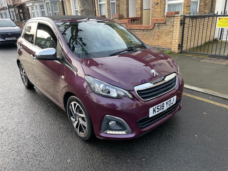 Peugeot 108 1.2 Puretech Allure Top KS18YOJ Purple #2
