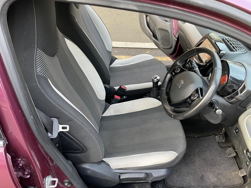 Peugeot 108 1.2 Puretech Allure Top KS18YOJ Purple #5