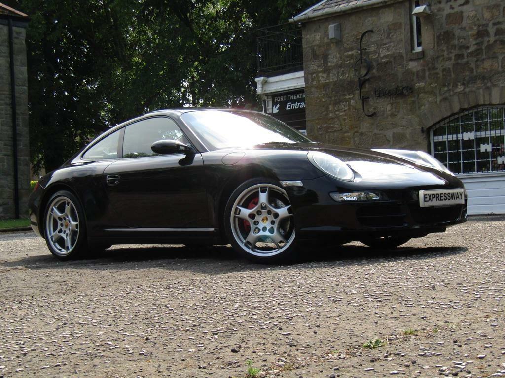 Porsche 911 3.8 997 Carrera 4S Awd Black #6