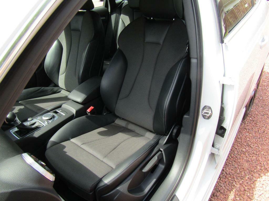 Audi A3 2.0 Tfsi S Line Sportback S Tronic Quattro Euro 6 White #6