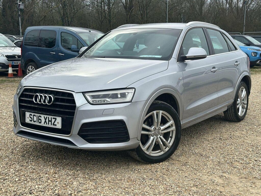 Audi Q3 Suv 2.0 Tdi S Line Euro 6 Ss 201616 SC16XHZ Silver #2