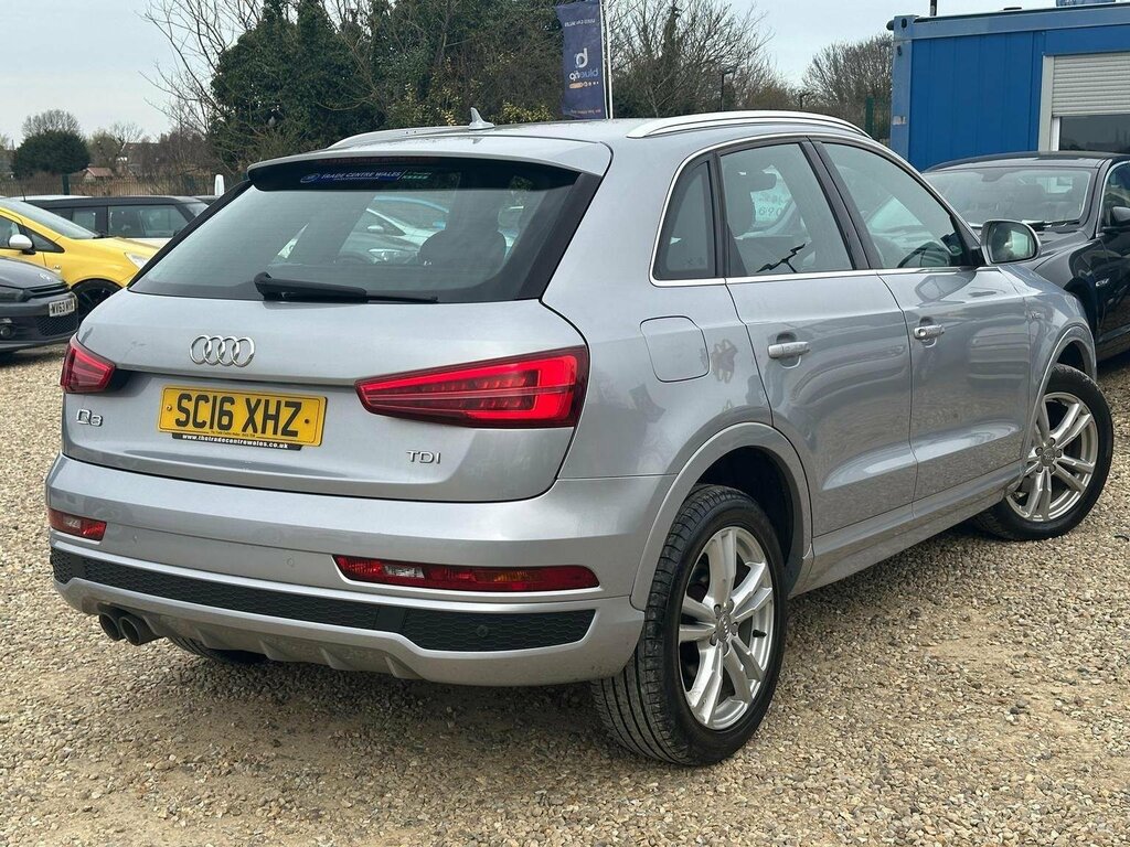 Audi Q3 Suv 2.0 Tdi S Line Euro 6 Ss 201616 SC16XHZ Silver #3