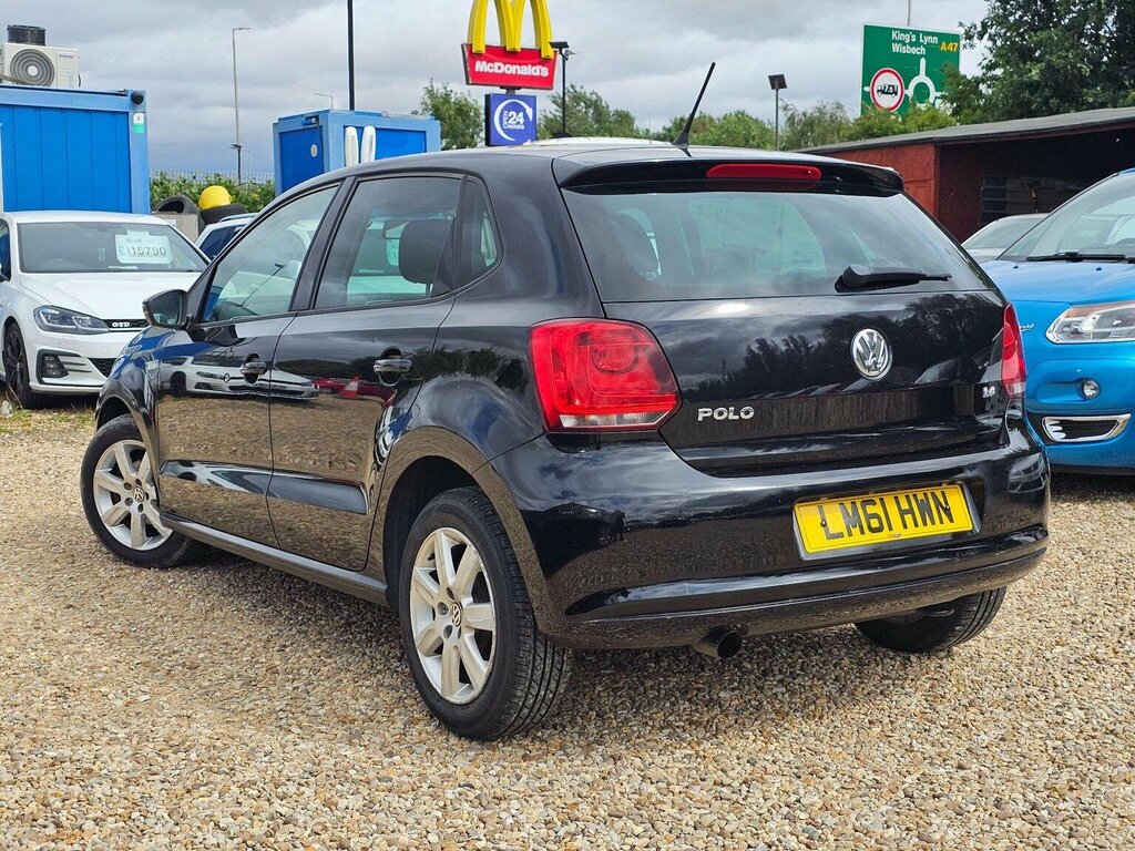 Volkswagen Polo Hatchback 1.4 Match Dsg Euro 5 201161 Black #4