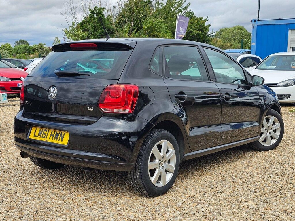 Volkswagen Polo Hatchback 1.4 Match Dsg Euro 5 201161 Black #3