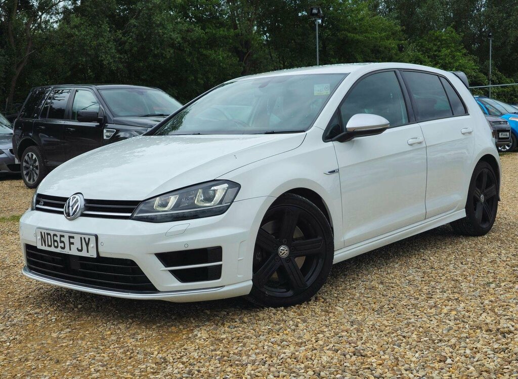 Volkswagen Golf Hatchback 2.0 Tsi Bluemotion Tech R Dsg 4Motion Eu ND65FJY White #2