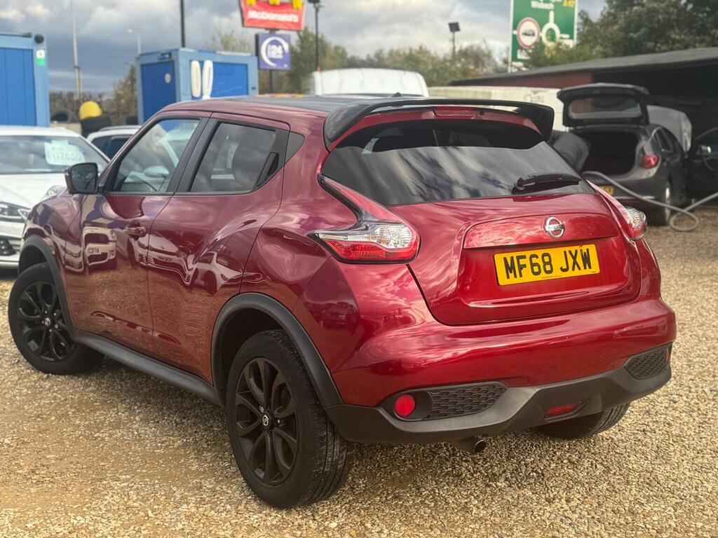 Nissan Juke Suv 1.6 Tekna Xtron Euro 6 201868 MF68JXW Red #4