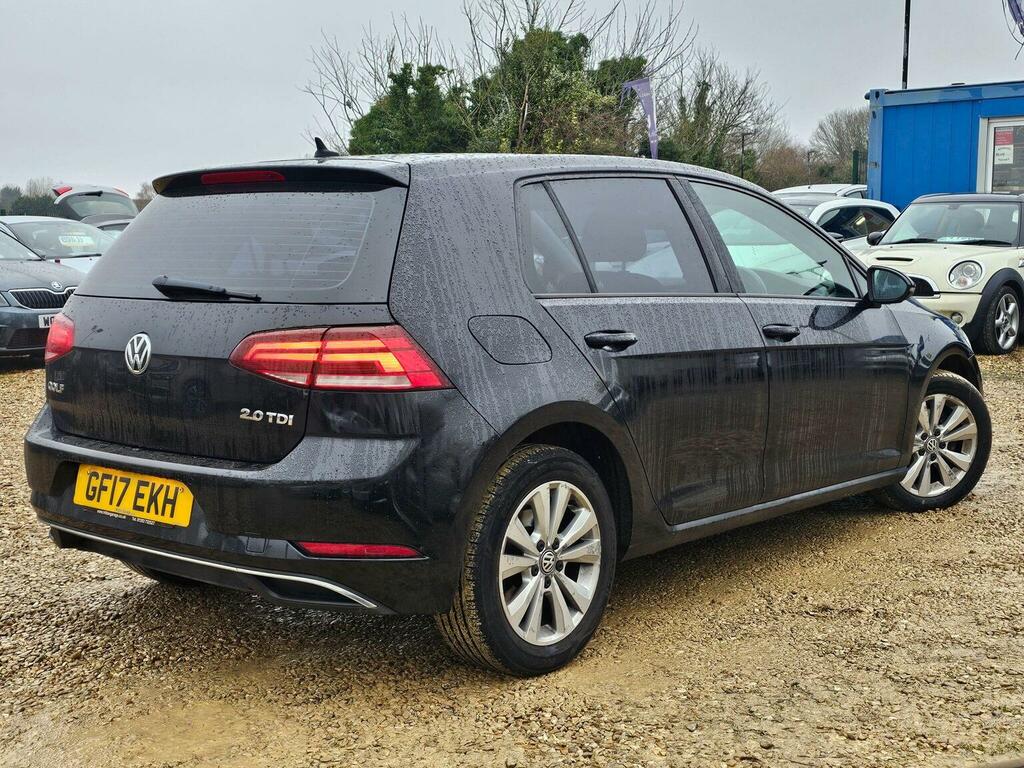 Volkswagen Golf Hatchback 2.0 Tdi Bluemotion Tech Se Nav Dsg Euro GF17EKH Black #3