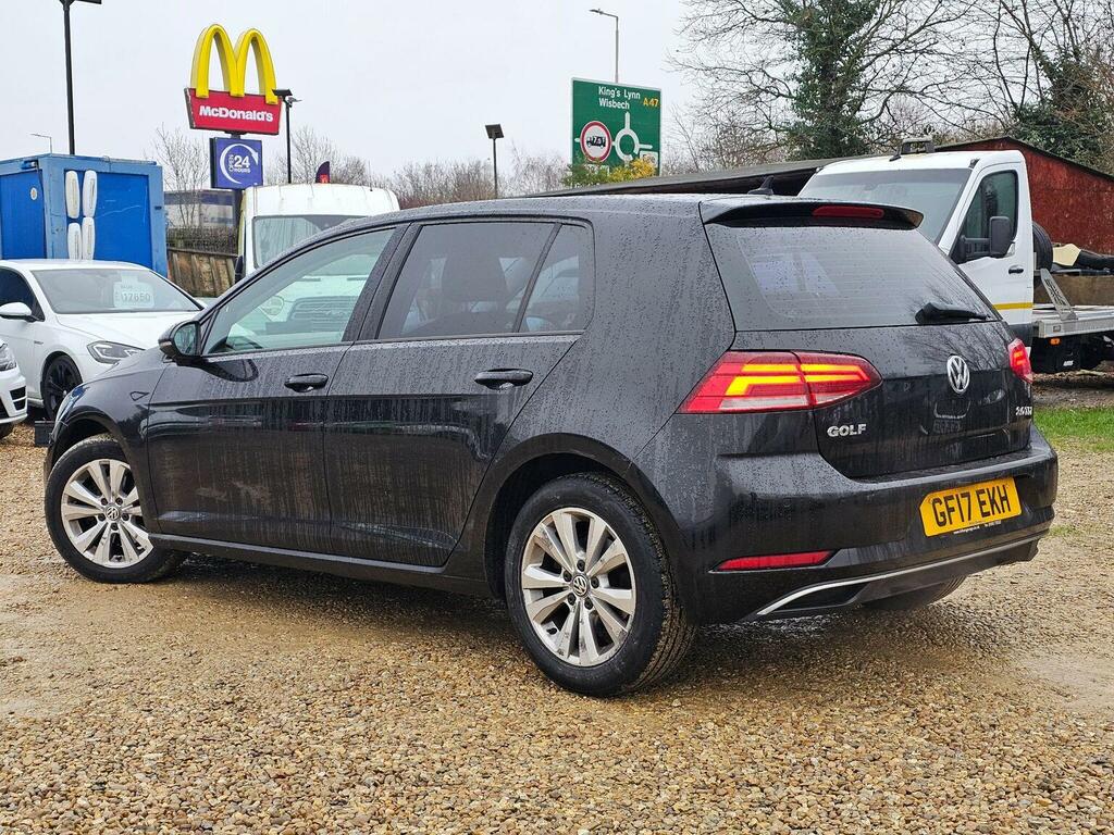 Volkswagen Golf Hatchback 2.0 Tdi Bluemotion Tech Se Nav Dsg Euro GF17EKH Black #4