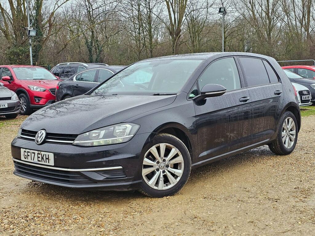 Volkswagen Golf Hatchback 2.0 Tdi Bluemotion Tech Se Nav Dsg Euro GF17EKH Black #2