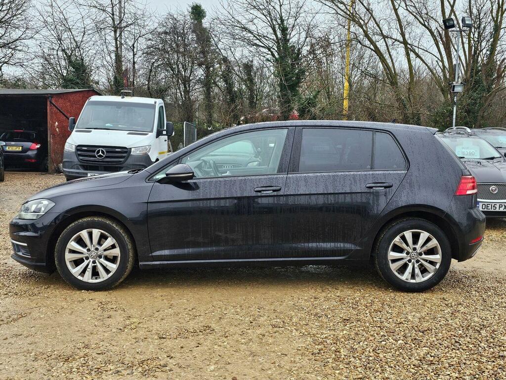 Volkswagen Golf Hatchback 2.0 Tdi Bluemotion Tech Se Nav Dsg Euro GF17EKH Black #6