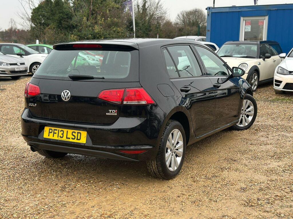 Volkswagen Golf Hatchback 1.6 Tdi Bluemotion Tech Se Dsg Euro 5 S PF13LSD Black #3