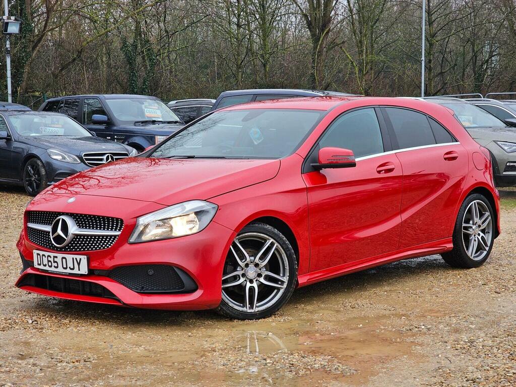 Mercedes-Benz A Class Hatchback 2.1 A200d Amg Line 7G-dct Euro 6 Ss 5 DC65OJY Red #2