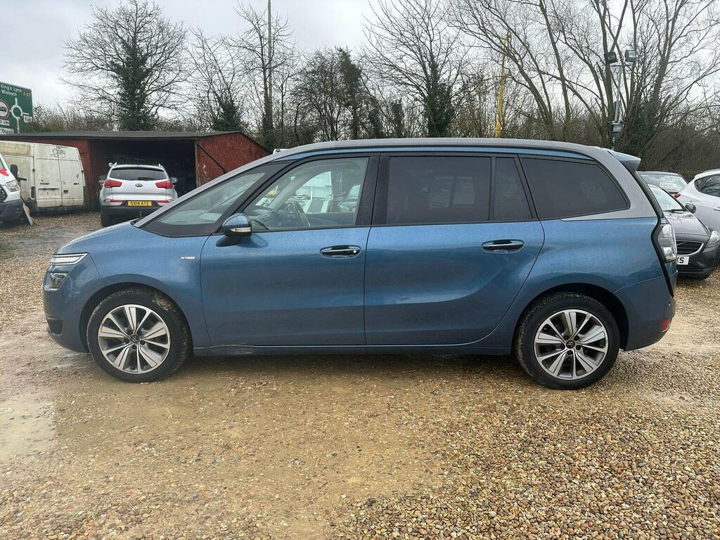 Citroen Grand C4 SpaceTourer Mpv 1.6 E-hdi Exclusive Etg6 Euro 5 Ss 20 CX15PUA Blue #6