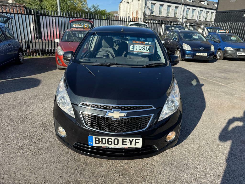 Chevrolet Spark 1.2I Ls Euro 5 Black #2