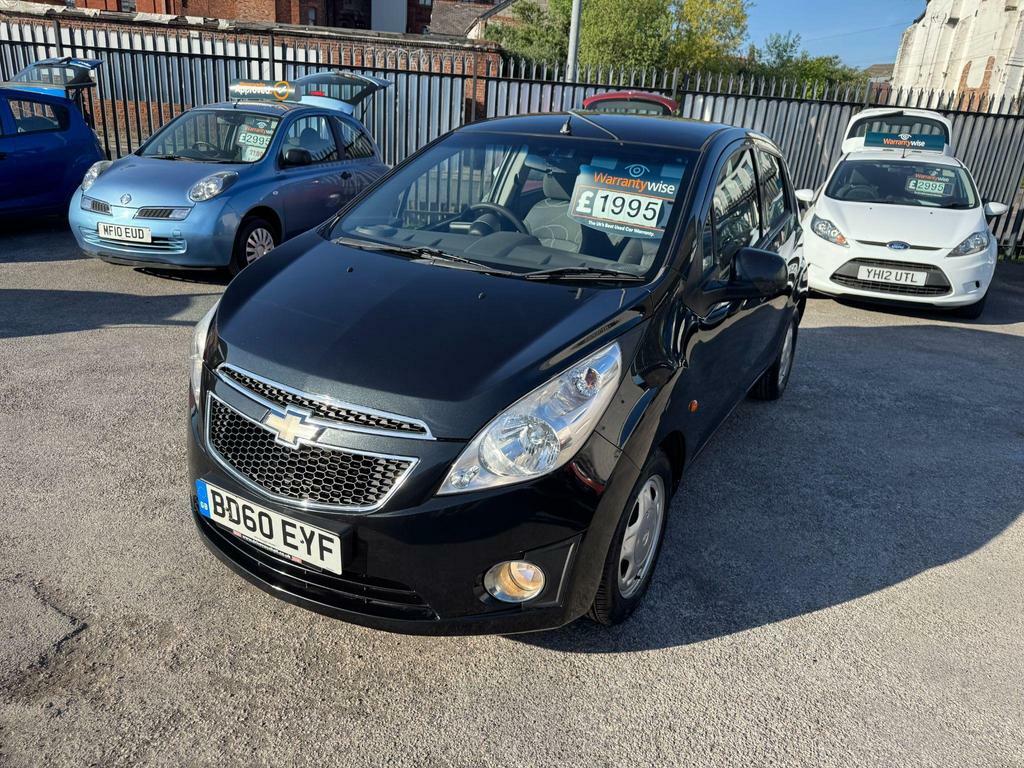 Chevrolet Spark 1.2I Ls Euro 5 Black #3