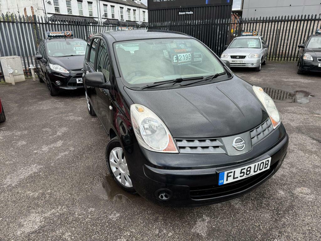 Nissan Note 1.4 16V S Black
