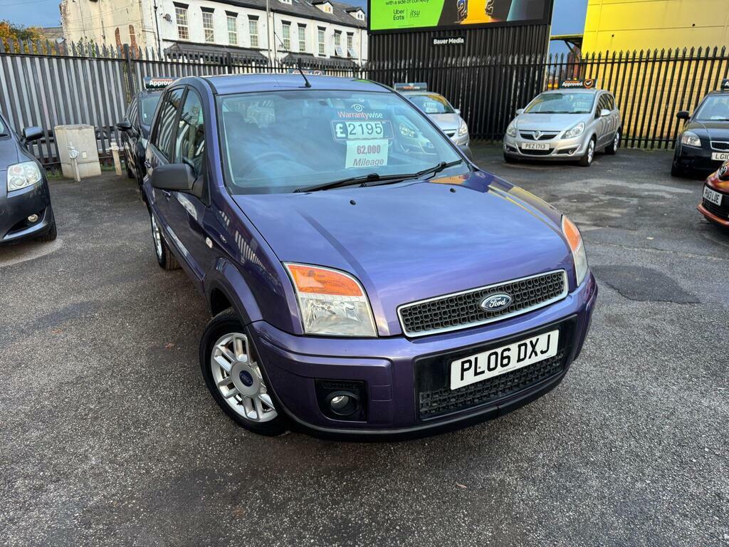 Ford Fusion 1.6 Zetec Climate Purple