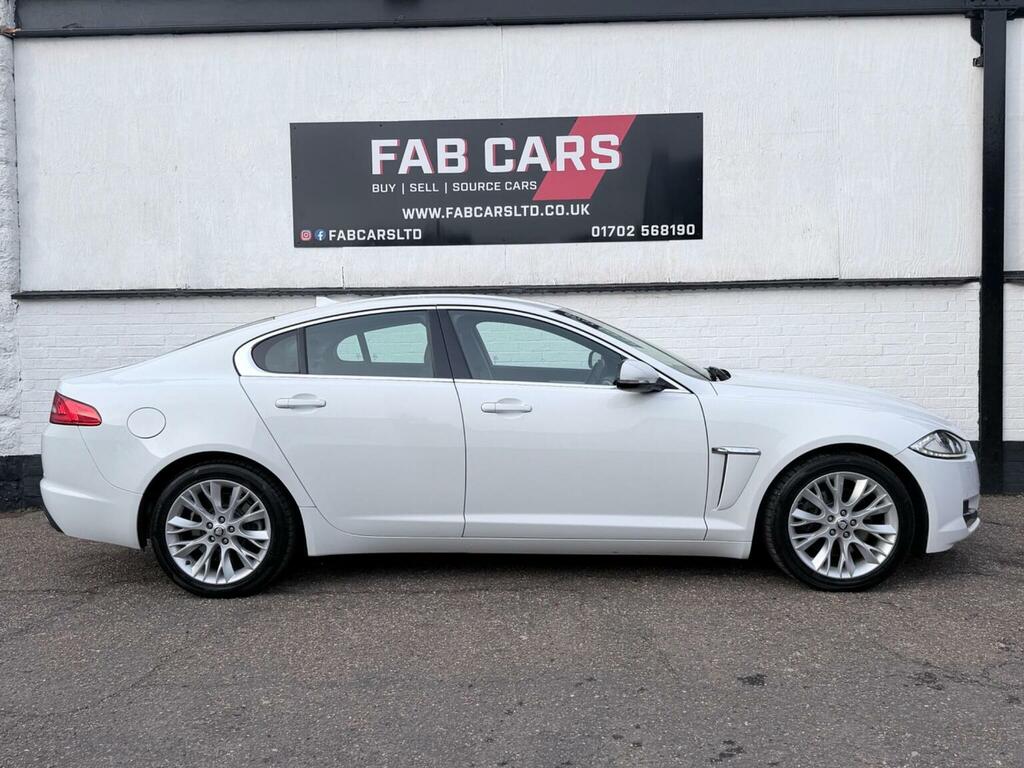 Jaguar XF 2.2D Luxury Euro 5 Ss 201313 HX13WSW White #5