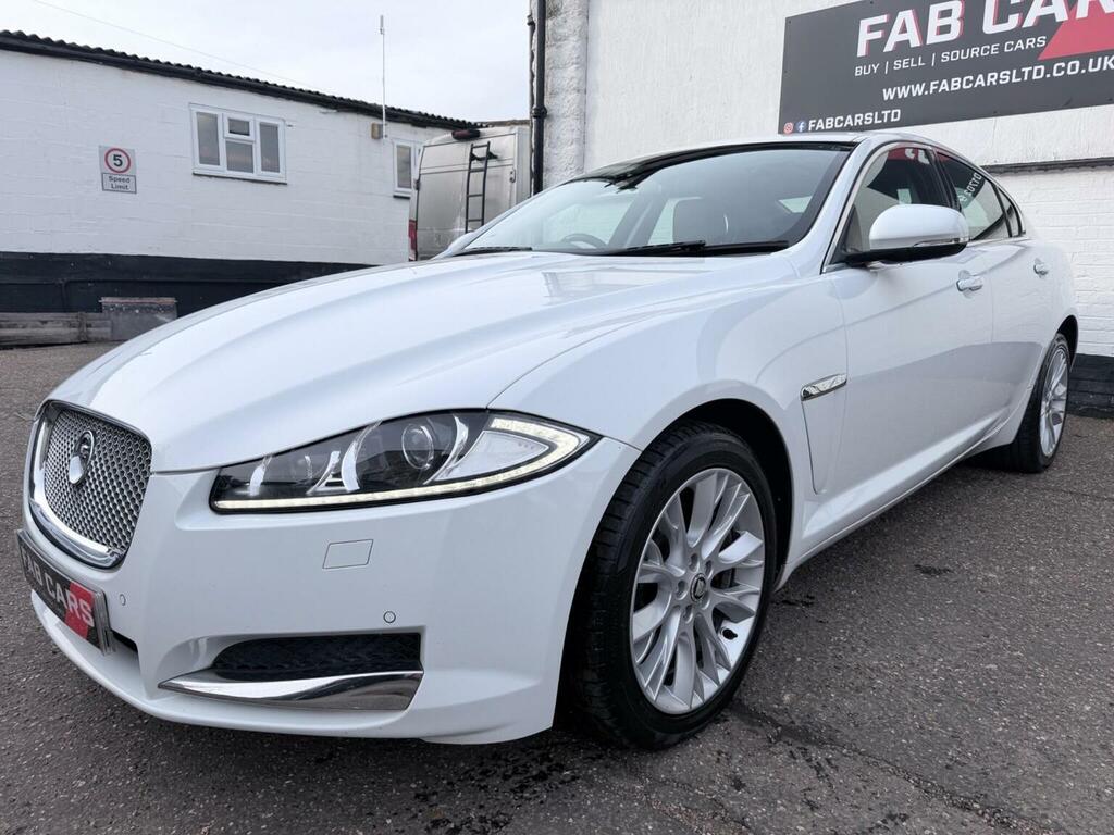 Jaguar XF 2.2D Luxury Euro 5 Ss 201313 HX13WSW White #4