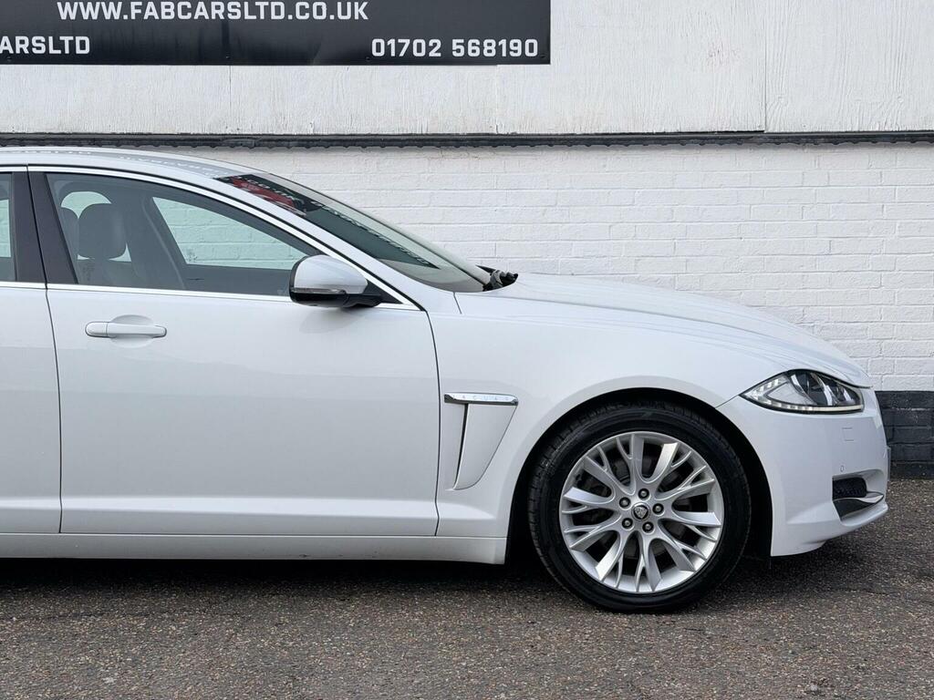 Jaguar XF 2.2D Luxury Euro 5 Ss 201313 HX13WSW White #6
