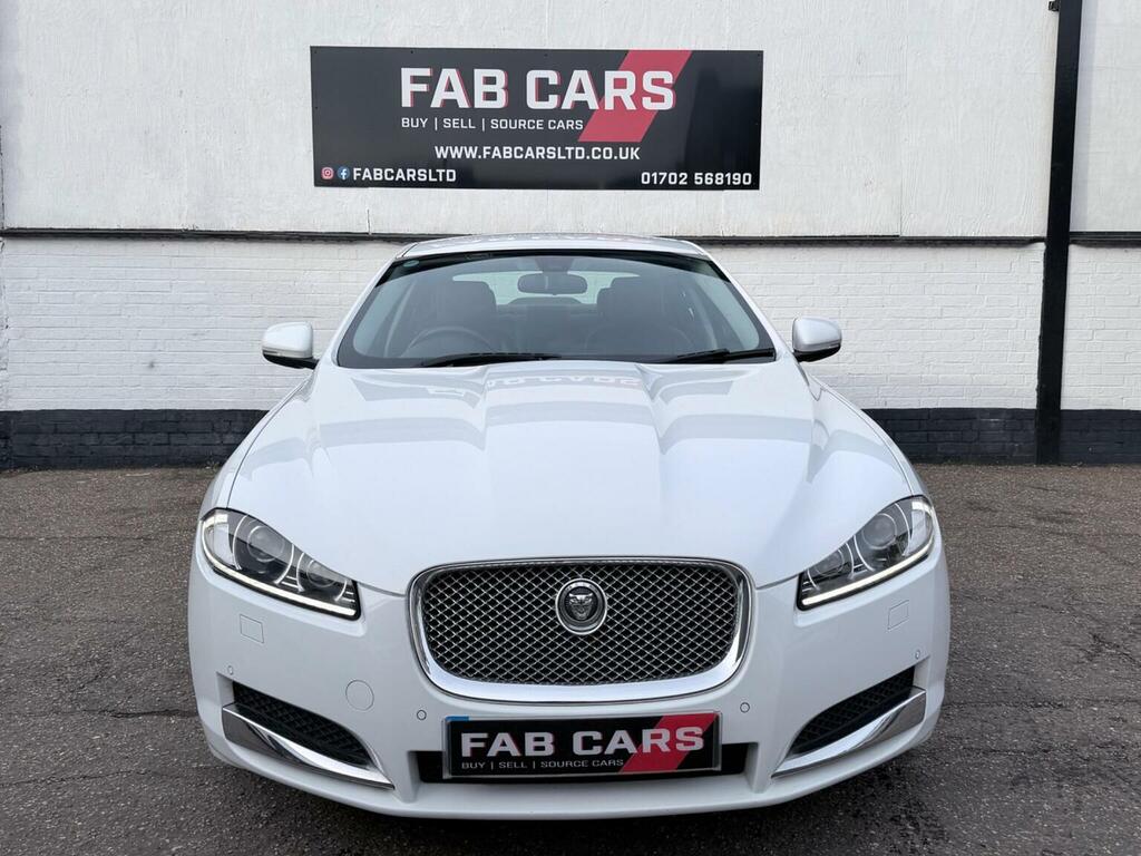 Jaguar XF 2.2D Luxury Euro 5 Ss 201313 HX13WSW White #3