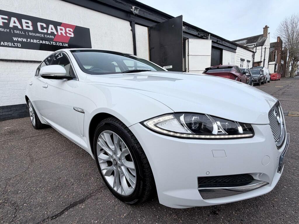 Jaguar XF 2.2D Luxury Euro 5 Ss 201313 HX13WSW White #2