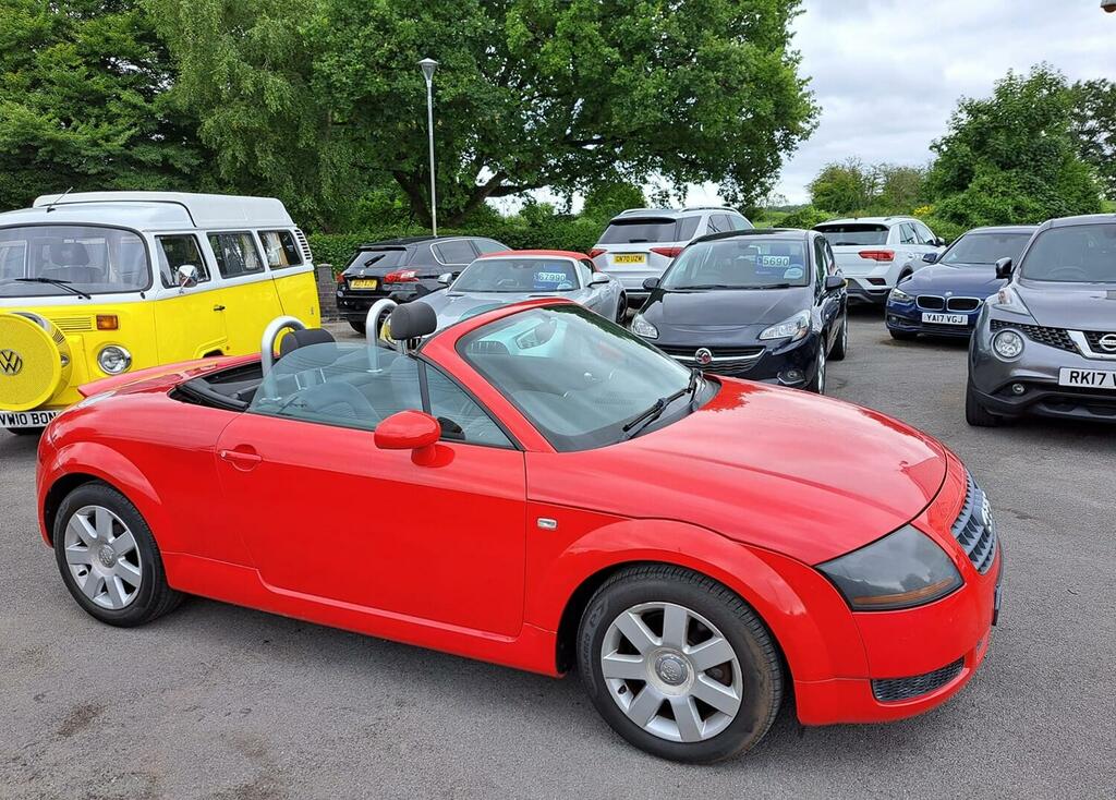 Audi TT Convertible Roadster 150 2005 Red