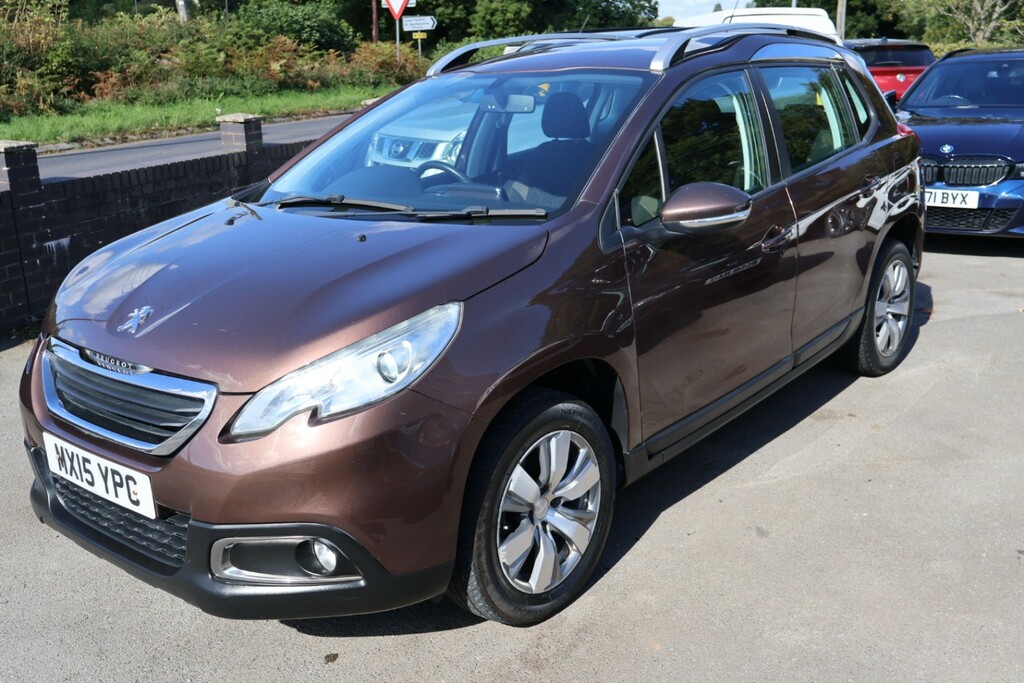 Peugeot 2008 Hatchback Hdi Active 2015 Brown #3