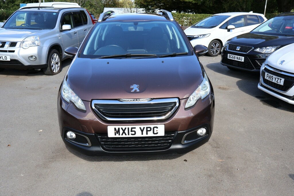 Peugeot 2008 Hatchback Hdi Active 2015 Brown #2