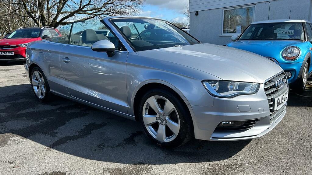 Audi A3 Convertible 1.6 Tdi Sport 2015 Silver
