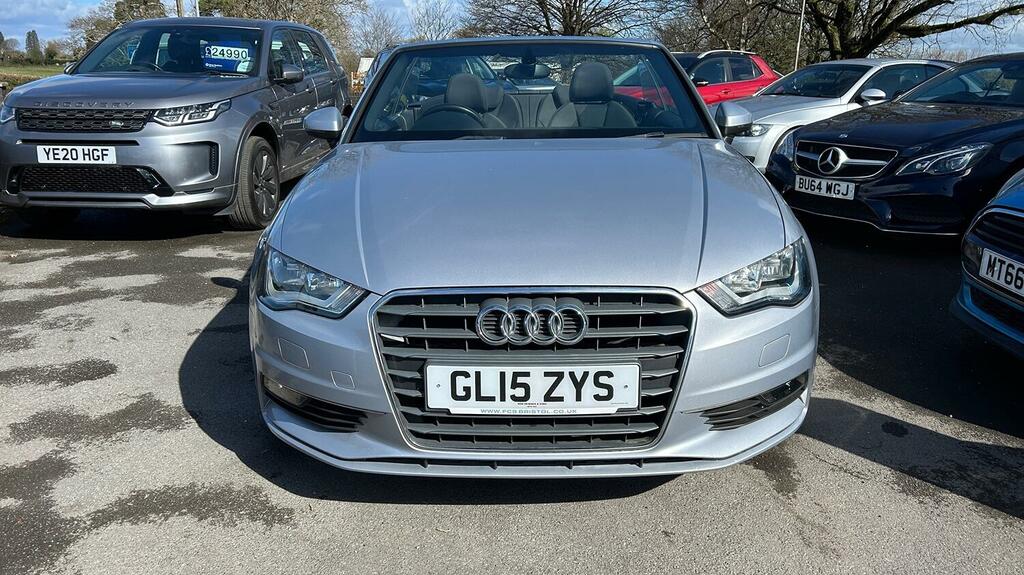 Audi A3 Convertible 1.6 Tdi Sport 2015 Silver #2
