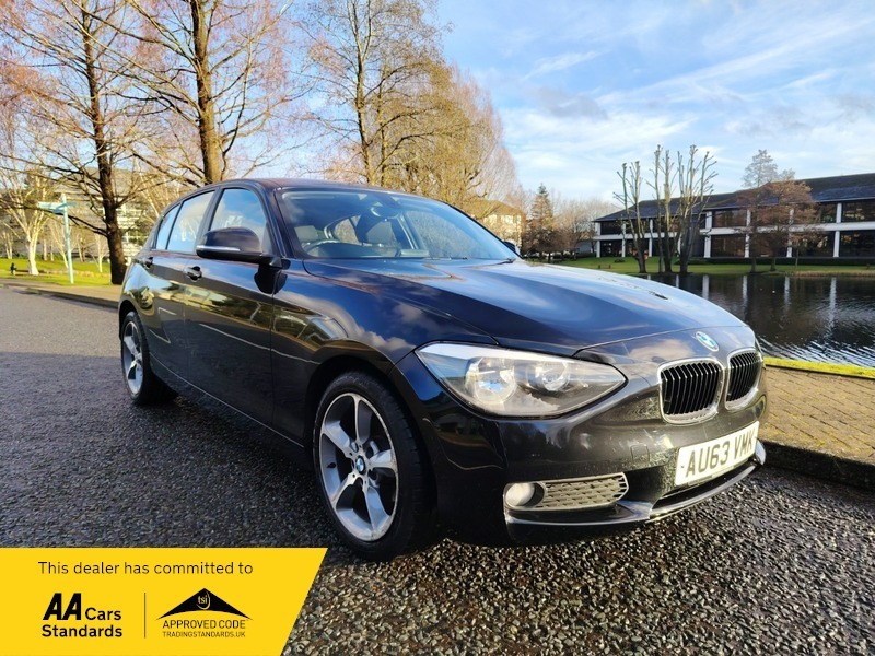 BMW 1 Series 2.0 118D Se Hatchback Black